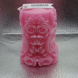 BaRich Candle For Life 💕 Artisan Pink Decorative Candle